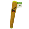 My Name is B, Cute Stuffed Parody Blunt Dog Toy, Funny Squeaky Weed Toy, Cool Plush Novelty 420 Gift for Pets & Their Owners, Sized for Puppies & Sma