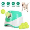 Automatic Dog Ball Launcher Included 6 Tennis Balls Dog With 3 Adjustable Launch Distance Interactive Ball Thrower Fetch Machine For Small Medium Dog