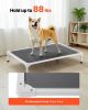 VEVOR Elevated Dog Bed for Large Dogs, Portable Raised Dog Cot with Aluminum Tube Metal Frame and Breathable Textilene Mesh, Indoor & Outdoor Pet Coo