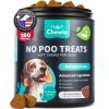 No Poo Chews for Dogs Coprophagia Deterrent for Dogs Forbid for Dogs Stool Eating Deterrent Dog Probiotics for Digestive Health Digestive Gut Immune