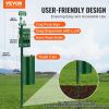 VEVOR Dog Waste Station with Hand Wash Bottle, Commercial Dog Poop Station, 11.5 Gallons Pet Waste Bin with 50 Can Liners, Bag Dispenser & 600 Waste