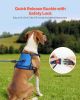 VEVOR Dog Harness for Large Dogs, No Pull Adjustable Dog Vest Pet Harness, with 5ft Leash, Handle, Metal Rings, Buckles, Reflective Stitching 600D Ox