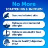 Dog Allergy Relief Chews Itching Skin Relief for Dogs Fish Oil Omega 3 Seasonal Allergies Pills Skin & Coat Anti ItchHot Spots Treatment Canine Immun