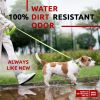 Waterproof Dog Leash 6 Ft Anti Slip Dog Leash for Large Small Medium Dogs Heavy Duty Dog Leash with Water and Dirt Resistant Long Or Short Dog Leashe