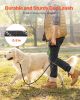 VEVOR Rope Dog Leash, 6ft Heavy Duty Dog Leash with Comfortable Padded Handle, Strong Nylon Thick Leash with Reflective Threads, Dog walking and Trai