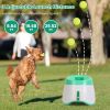 Automatic Dog Ball Launcher Included 6 Tennis Balls Dog With 3 Adjustable Launch Distance Interactive Ball Thrower Fetch Machine For Small Medium Dog
