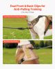 VEVOR Dog Harness for Large Dogs, No Pull Tactical Dog Harness Adjustable Pet Vest, with Handle, Metal Rings, Buckles, Reflective Stitching Nylon Oxf