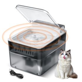 Wired Automatic Pet Fountain Dog Water Dispenser Automatic Sensing Function
