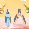 Dog Nail Clipper Dog Nail Trimmers; Dog Nail File with Safety Guard; Sharp Stainless Steel; Professional Pet Nail Clippers for Small to Large Dogs; C
