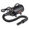 VEVOR Dog Dryer, 2000W/2.7HP Dog Blow Dryer, Pet Grooming Dryer with Adjustable Speed and Temperature Control, Pet Hair Dryer with 4 Nozzles and Exte