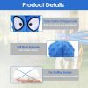2Pcs Squeaky Dog Toys No Stuffing Crinkle Plush Octopus Dog Teething Toy Interactive Dog Toy Dog Training Toy For Puppy Small Medium Large Dog