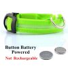 LED Glowing Dog Collar Rechargeable Luminous Collar Adjustable large Dog Night Light Collar Pet Safety Collar for Small Dogs Cat ,halloween pet colla